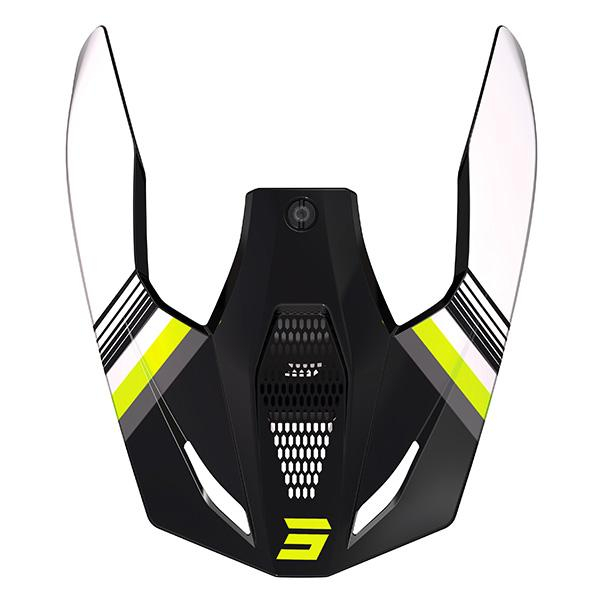Helm-Ersatzteile SHOT Mu¼tze Race Tracer neon yellow glossy