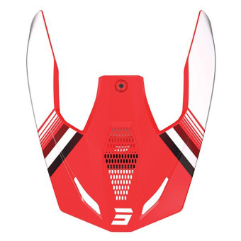 Helm-Ersatzteile SHOT Mu¼tze Race Tracer red glossy