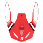 Helm-Ersatzteile SHOT Mu¼tze Race Tracer red glossy