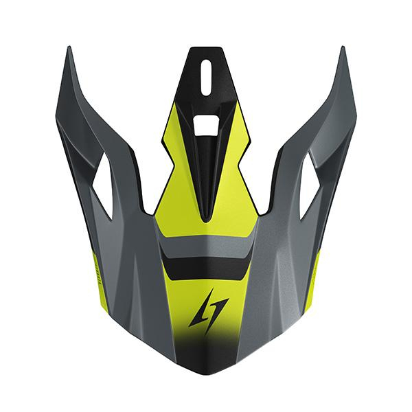 Helm-Ersatzteile Stormer Mu�¼tze Dust Madness black neon yellow metal matt