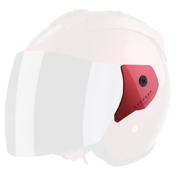 Helm-Ersatzteile Stormer Kompletter Befestigungssatz Sun Evo 2.0 Calm Red Glossy Helm-Ersatzteile Stormer Kompletter Befestigungssatz Sun Evo 2.0 Calm Red Glossy