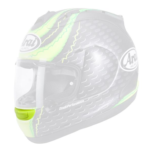 Helm-Ersatzteile Arai Belftung Vorne Unten Rx-7 V Crutchlow Yellow