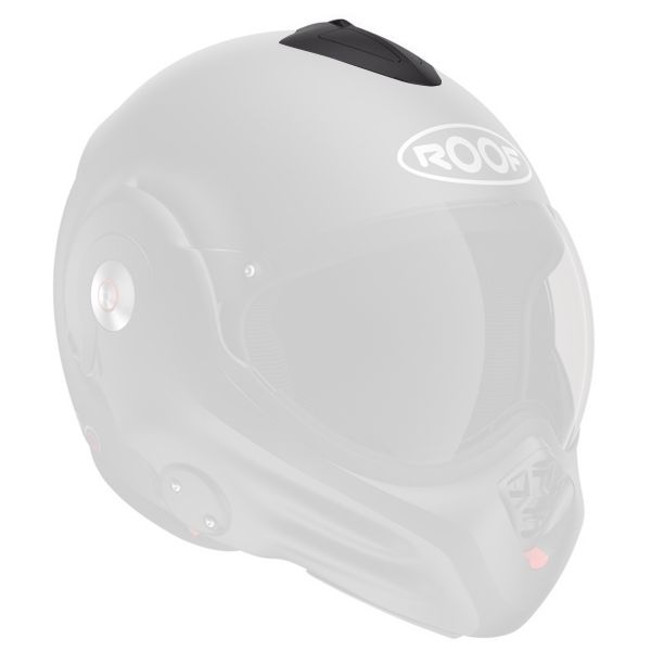 Helm-Ersatzteile Roof Desmo RO32 Top Ventilation Mattschwarz Helm-Ersatzteile Roof Desmo RO32 Top Ventilation Mattschwarz
