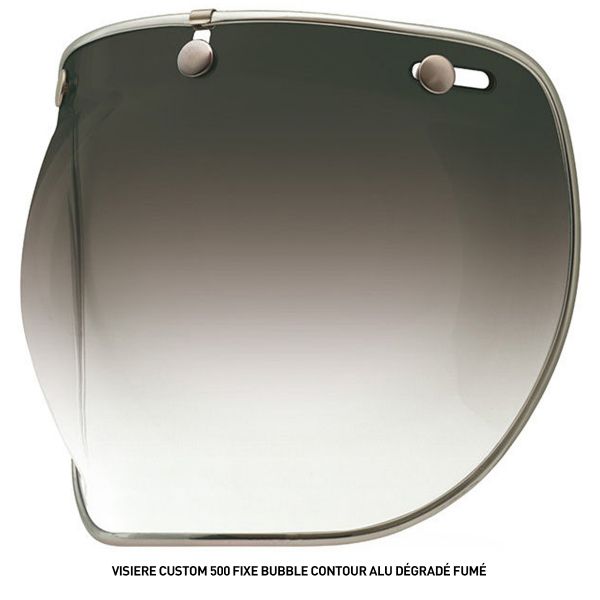 Bell Visier Custom 500 Fixe Bubble Contour Alu