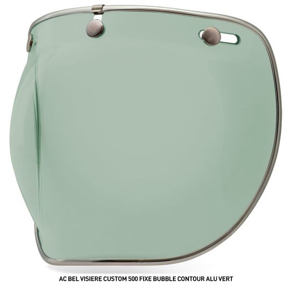 Bell Visier Custom 500 Fixe Bubble Contour Alu