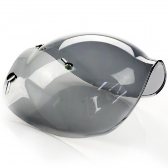Torx Wyatt Famous Glitter Black + Wyatt Bubble 3 Studs Visor