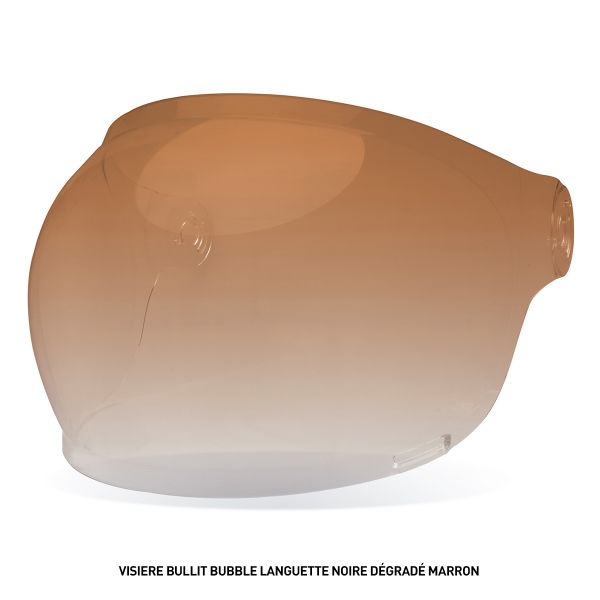 Visier Bell Visiere Bullitt Bubble Languette Braun