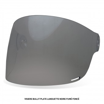 Bell Visiere Bullitt Plate Languette Schwarz