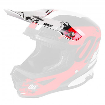 Visier SHOT Visier Furious Shadow Red White Visier SHOT Visier Furious Shadow Red White