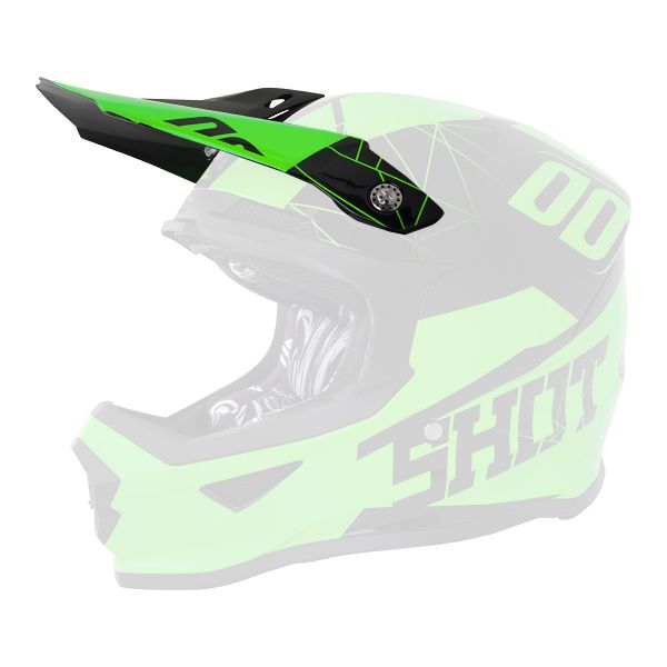 Visier SHOT Visier Furious Spectre Neon Green