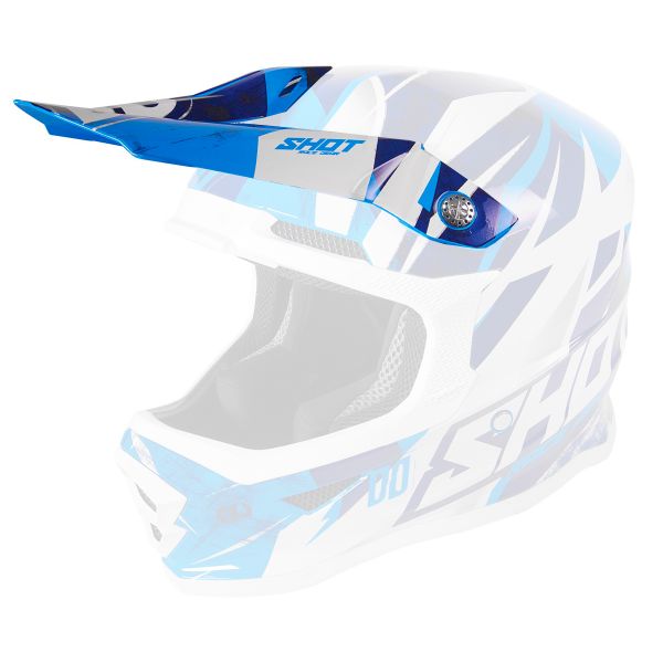 Visier SHOT Visier Furious Ventury Cyan Dark Blue White