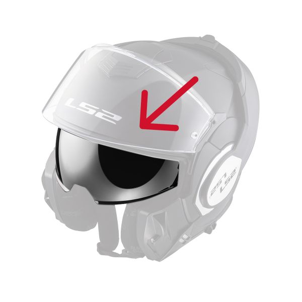 Visier LS2 Innenvisier Valiant FF399 Visier LS2 Innenvisier Valiant FF399