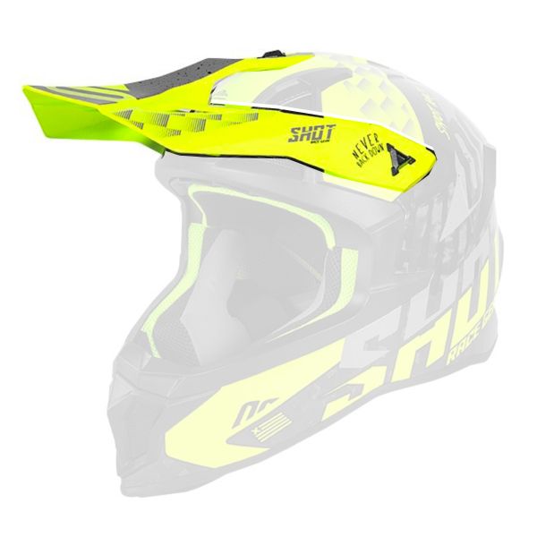 Visier SHOT Visier Lite Rush Neon Yellow Grey Matt