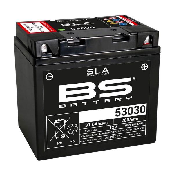 Motorrad Batterie BS Battery BS Battery 53030 SLA
