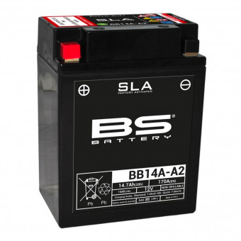 Motorrad Batterie BS Battery BS Battery BB14A-A2 SLA Motorrad Batterie BS Battery BS Battery BB14A-A2 SLA