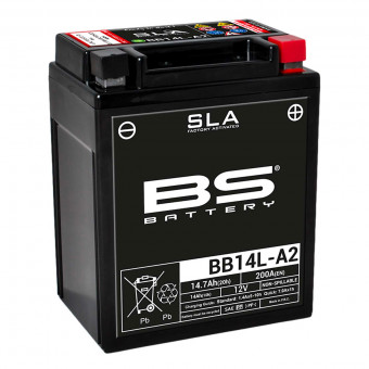 Motorrad Batterie BS Battery BS Battery BB14L-A2 SLA