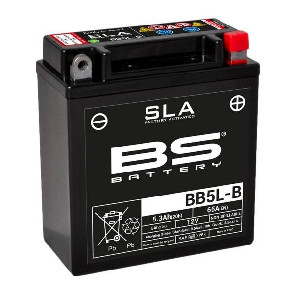 Motorrad Batterie BS Battery BS Battery BB5L-B SLA