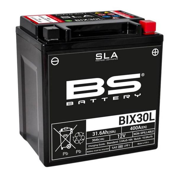 Motorrad Batterie BS Battery BS Battery BIX30L SLA