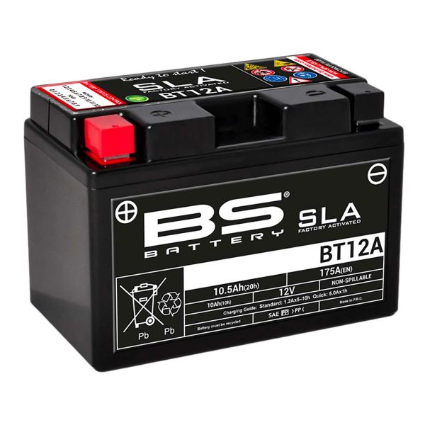Motorrad Batterie BS Battery BS Battery BT12A SLA