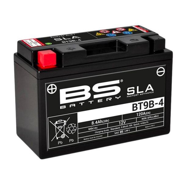 Motorrad Batterie BS Battery BS Battery BT9B-4 SLA