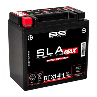Motorrad Batterie BS Battery BS Battery BTX14H SLA-MAX Motorrad Batterie BS Battery BS Battery BTX14H SLA-MAX