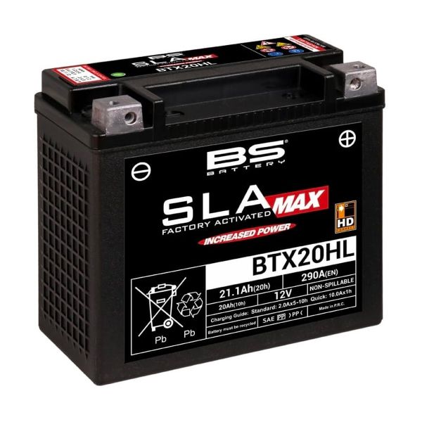Motorrad Batterie BS Battery BS Battery BTX20HL SLA