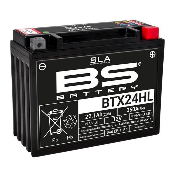 Motorrad Batterie BS Battery BS Battery BTX24HL SLA