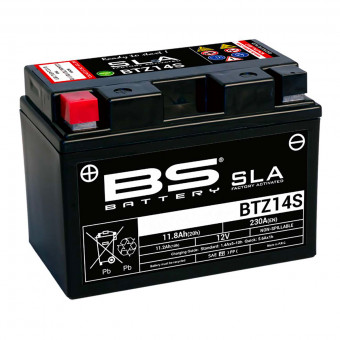 Motorrad Batterie BS Battery BS Battery BTZ14S SLA Motorrad Batterie BS Battery BS Battery BTZ14S SLA