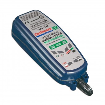 Batterie-Ladegerte Tecmate Optimate Lithium 0.8 Amperes