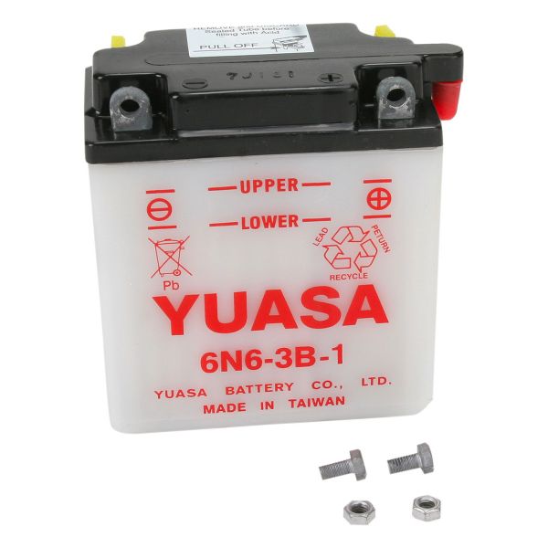 Motorrad Batterie Yuasa Y6N63B1