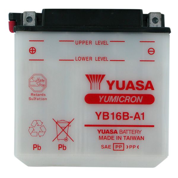 Motorrad Batterie Yuasa YB16BA1