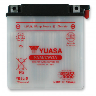 Motorrad Batterie Yuasa YB5LB Motorrad Batterie Yuasa YB5LB