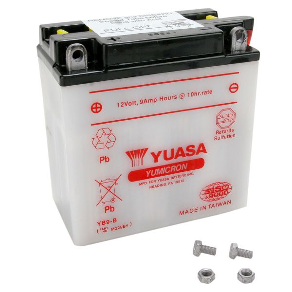 Motorrad Batterie Yuasa YB9B