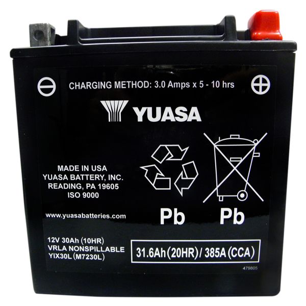 Motorrad Batterie Yuasa YIX30L-BS-PW