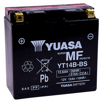 Motorrad Batterie Yuasa YT14B-BS (0.60 L)