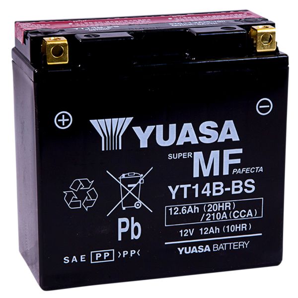 Motorrad Batterie Yuasa YT14B-BS (0.60 L)