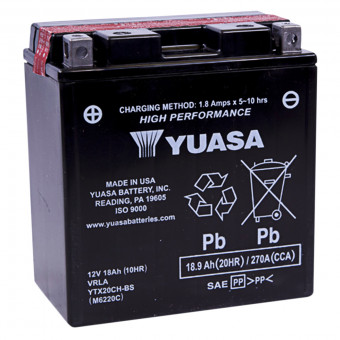 Motorrad Batterie Yuasa YTX20CH-BS (0.82 L)