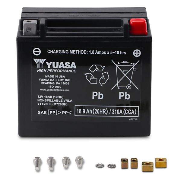 Motorrad Batterie Yuasa YTX20HL
