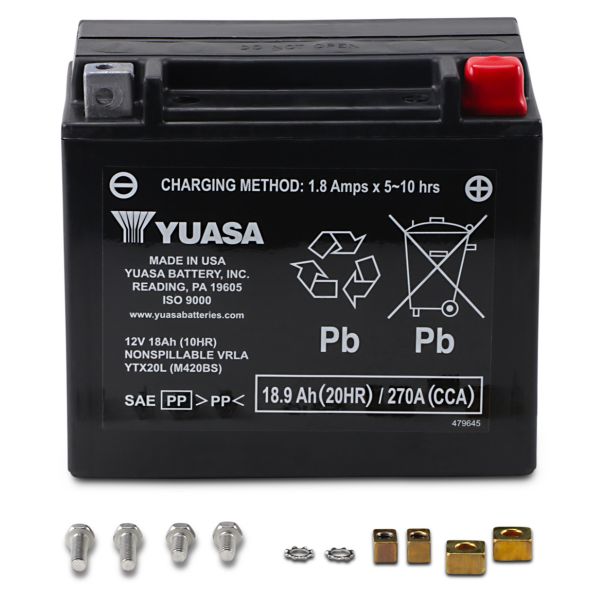 Motorrad Batterie Yuasa YTX20L