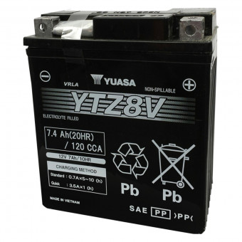 Motorrad Batterie Yuasa YTZ8V Motorrad Batterie Yuasa YTZ8V