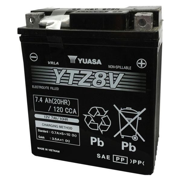 Motorrad Batterie Yuasa YTZ8V