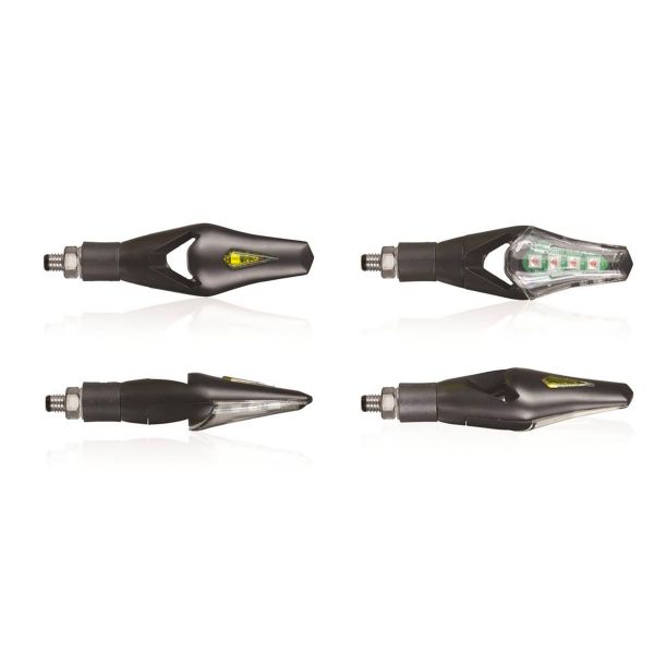 Motorrad & Roller Blinker Chaft Hecker Led Carbon