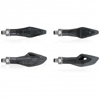 Motorrad & Roller Blinker Chaft Sugar Led Black Motorrad & Roller Blinker Chaft Sugar Led Black