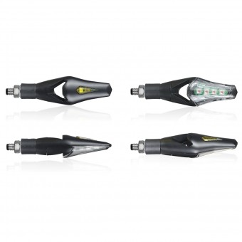Motorrad & Roller Blinker Chaft Hecker Led Black