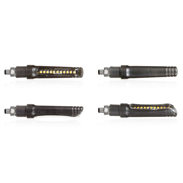 Motorrad & Roller Blinker Chaft Melten Black Motorrad & Roller Blinker Chaft Melten Black