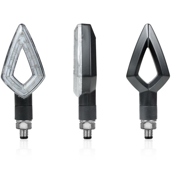 Motorrad & Roller Blinker Chaft Pitch Black