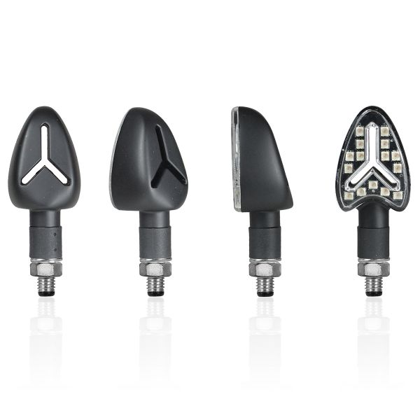 Motorrad & Roller Blinker Chaft Sniper Black Motorrad & Roller Blinker Chaft Sniper Black