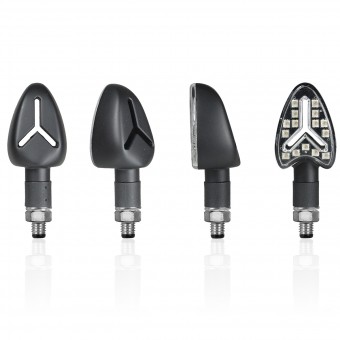 Motorrad & Roller Blinker Chaft Sniper Carbon