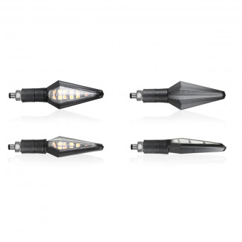 Motorrad & Roller Blinker Chaft Teaser Black