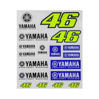 Motorrad Aufkleber Kit VR 46 Stickers Racing Yamaha VR46 Motorrad Aufkleber Kit VR 46 Stickers Racing Yamaha VR46